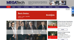 Desktop Screenshot of megatechmagazine.com